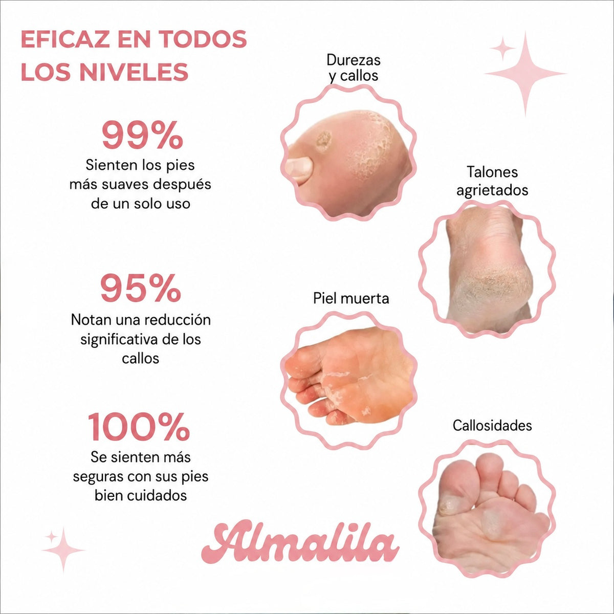 ALMALILA™ Lima Eléctrica – Pies Suaves y Lisos
